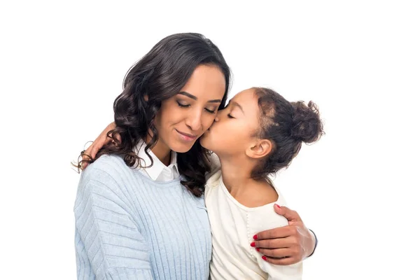 African american mother and daughter — Stock Photo