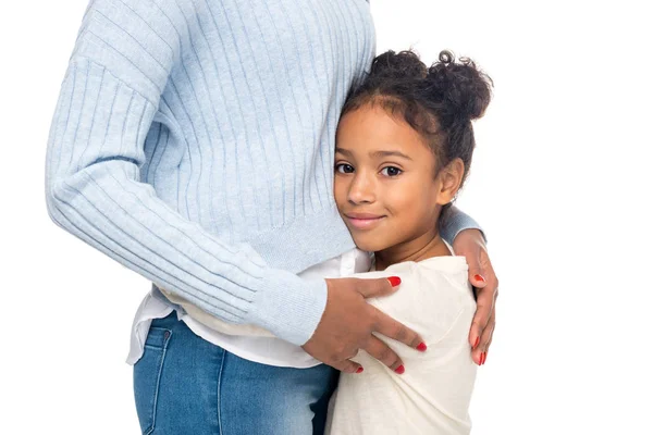 African american mother and daughter — Stock Photo