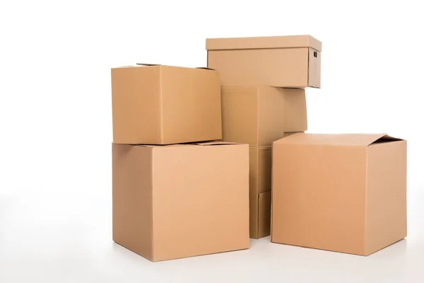 Cardboard boxes — Stock Photo
