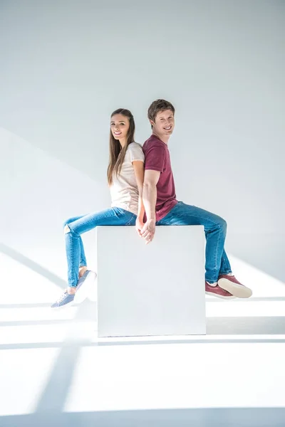 Happy young couple — Stock Photo