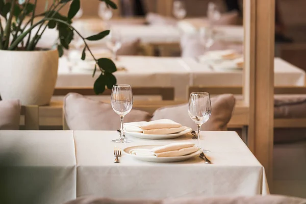 Served table — Stock Photo
