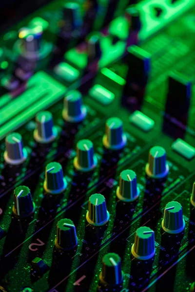 Sound mixer — Stock Photo