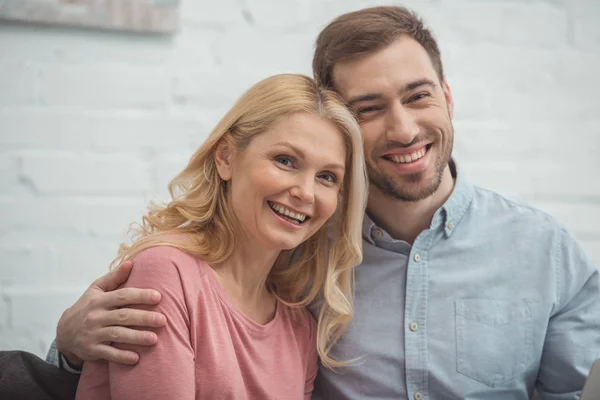 Grown son — Stock Photo