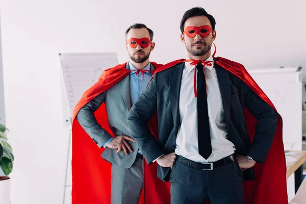 Super businessmen — Stock Photo