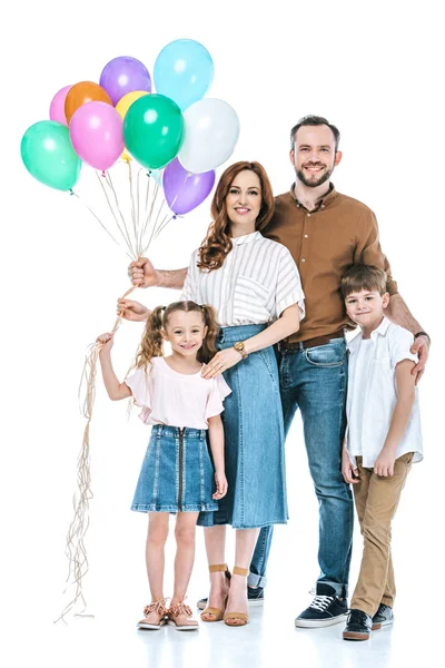 Famille heureuse — Photo de stock