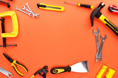 various reparement tools clipart