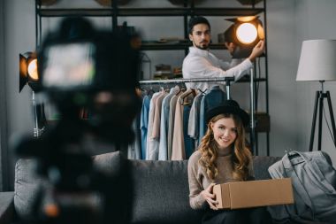 çekim moda vlog odasında için sabitleme ışığa geç