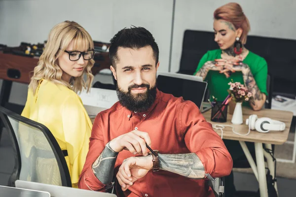 Trabalhadores criativos — Fotografia de Stock