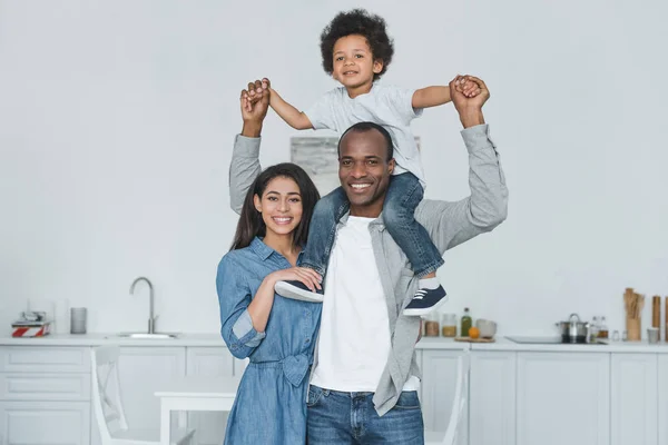 Famiglia afroamericana — Foto Stock