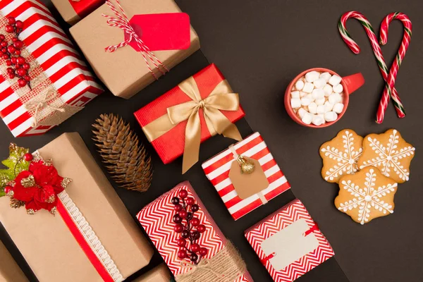 Christmas gifts — Stock Photo