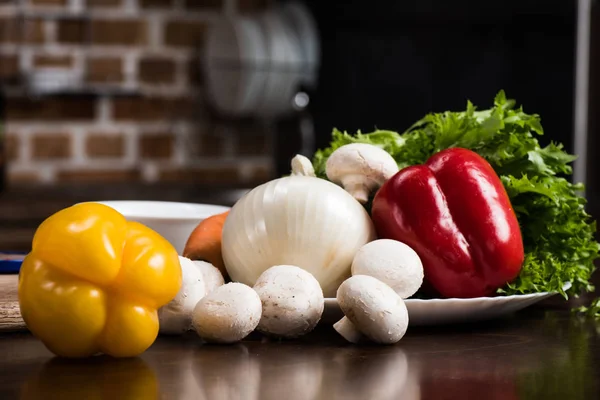 Ingredients for cooking dinner — Stock Photo