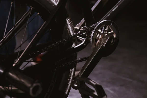 BMX велосипед педалі — стокове фото