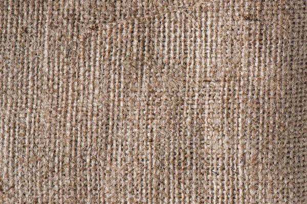 Close up view of sackcloth covering texture — Stock Photo