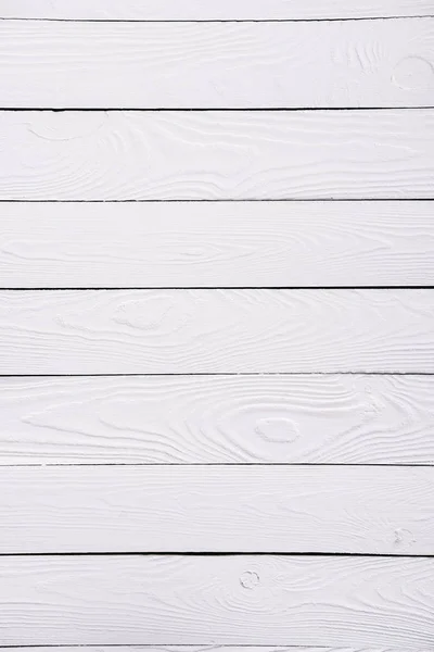 Fond texturé rayé blanc en bois — Photo de stock