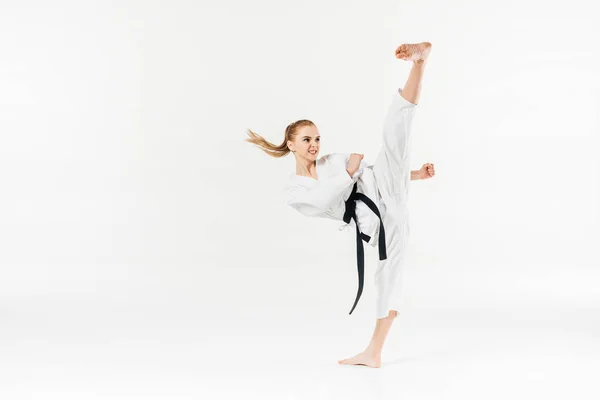 Karate. — Stock Photo