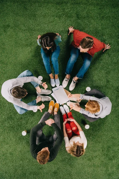 Colaboradores - foto de stock