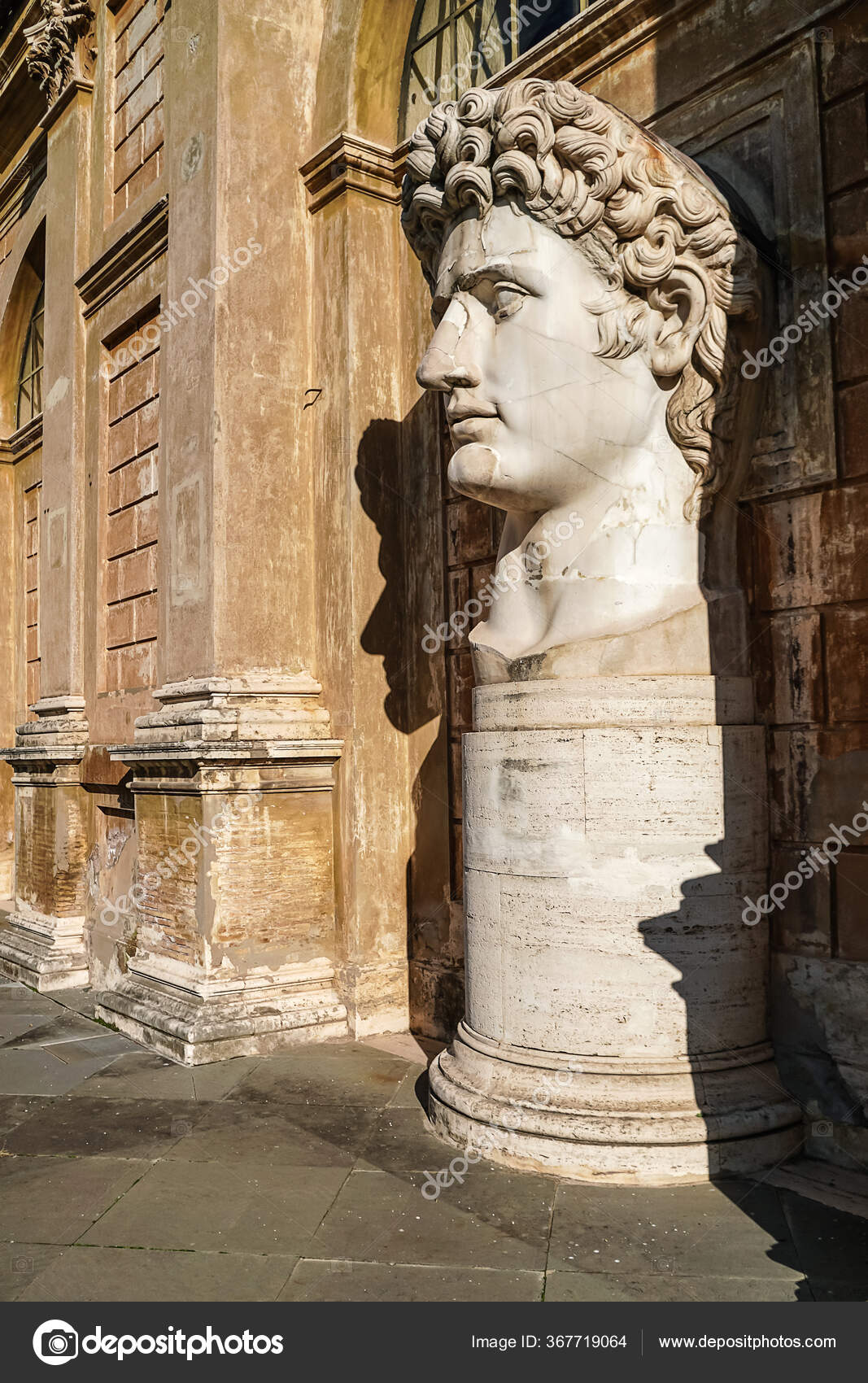 Statue Of Augustus Head