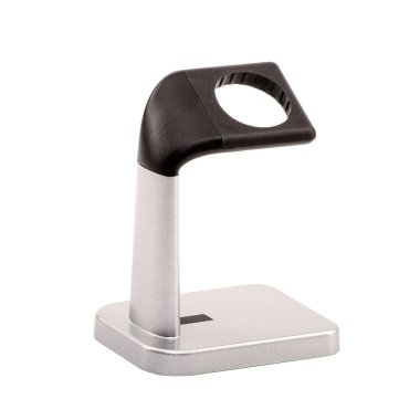 Beyaz izole smartwatch şarj standı 