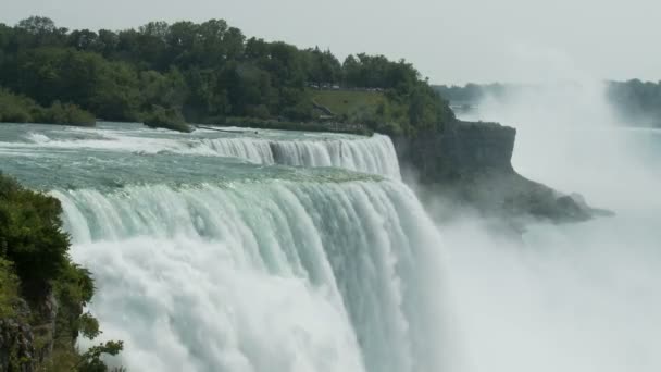 Niagara cae escena naturaleza — Vídeo de stock