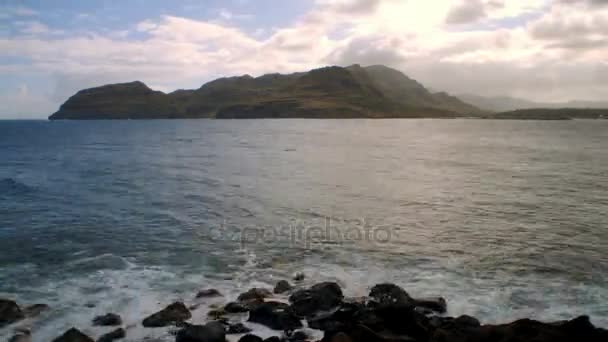 Nini lookout on kauai timelapse — Stock Video