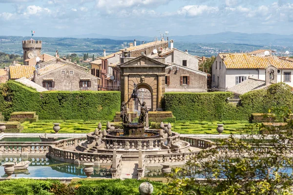 Viterbo Italië Mei 2019 Fontein Van Vier Moren Villa Lante — Stockfoto