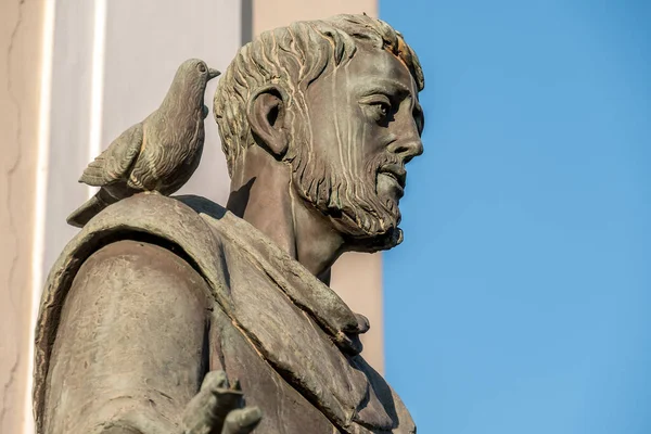 Statue Des Franz Von Assisi — Stockfoto