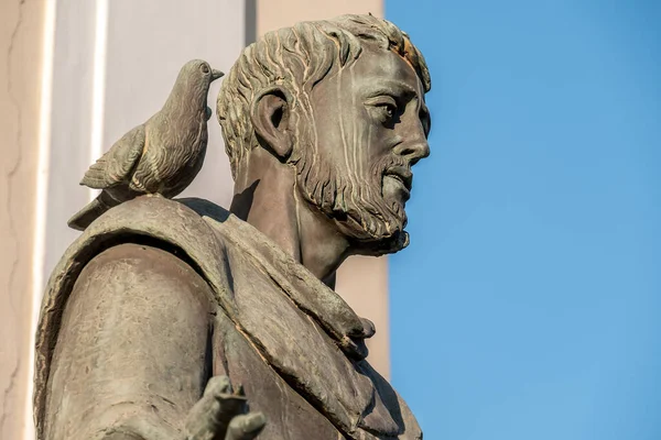 Estatua San Francisco Asís — Foto de Stock