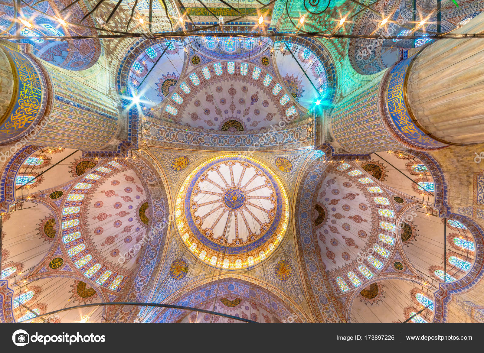 Blue Mosque Also Called Sultan Ahmed Mosque Or Sultan Ahmet Mosque