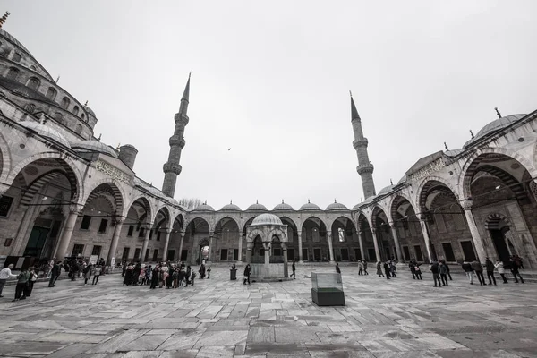 Sultan Ahmed-moskén och Blå moskén i Istanbul, Turkiet. — Stockfoto