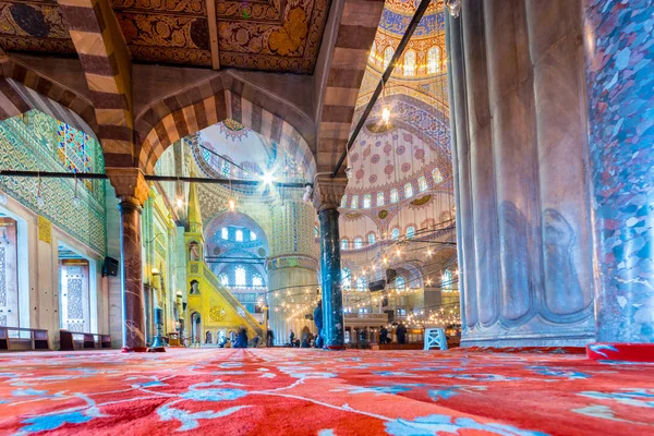 Sultan Ahmed moskén eller Sultan Ahmet moskén i Istanbul, Turkiet — Stockfoto
