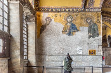 Ayasofya'nın, Yunan Ortodoks Hıristiyan Patriklik Bazilikası veya kilise, Istanbul, Türkiye