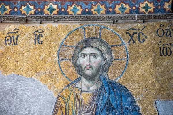 Hagia Sophia, een Griekse orthodoxe christelijke patriarchale basiliek of kerk in Istanbul, Turkije — Stockfoto