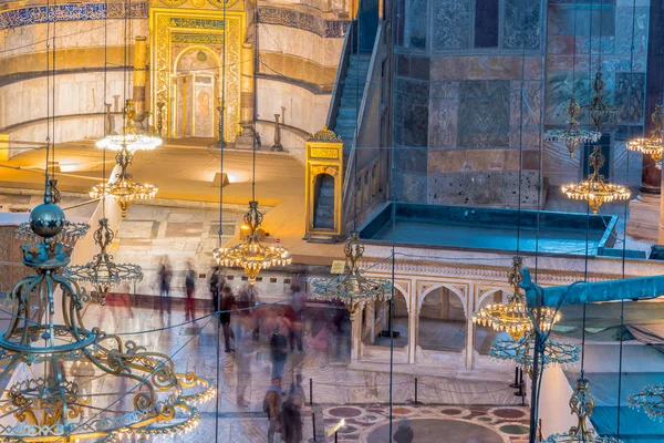 Hagia Sophia,a Greek Orthodox Christian patriarchal basilica or church  in Istanbul, Turkey — Stock Photo, Image