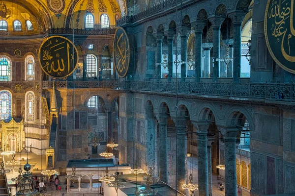 Hagia Sophia, řecké ortodoxní křesťanské patriarchální baziliky nebo kostel v Istanbulu, Turecko — Stock fotografie