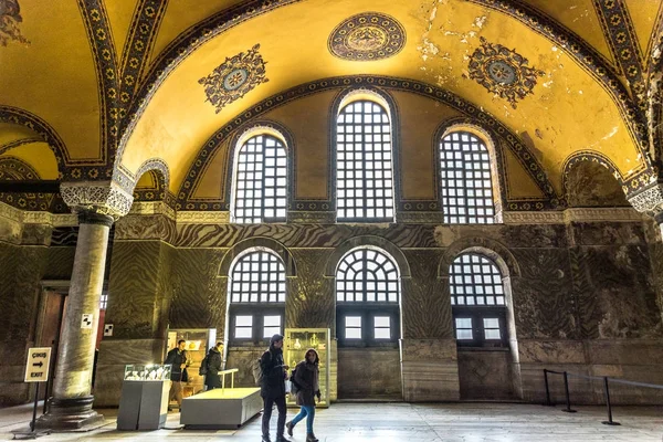 Hagia Sophia, a görög ortodox keresztény patriarkális bazilika vagy a templom, Isztambul, Törökország — Stock Fotó