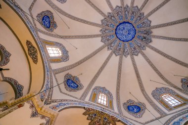 İç Dekorasyon görünümü ve küçük Ayasofya'nın sanat 527-536 içinde Aziz Sergius kilise olarak inşa ve Bacchus ve bir camiye dönüştürülmüş
