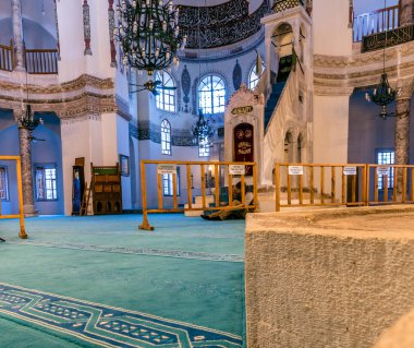 İç Dekorasyon görünümü ve küçük Ayasofya'nın sanat 527-536 içinde Aziz Sergius kilise olarak inşa ve Bacchus ve bir camiye dönüştürülmüş
