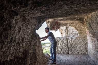 Comodo taş merdivenle, Istanbul, Türkiye