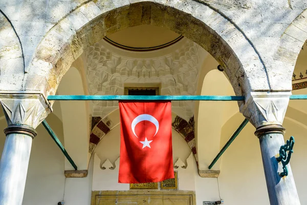 Weergave van kleine Hagia Sophia gebouwd in 527-536 als kerk van de heiligen Sergius — Stockfoto