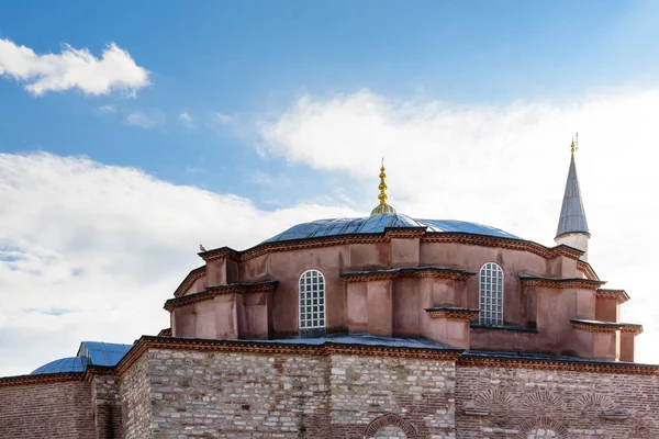Widok z małej świątyni Hagia Sofia, zbudowany w 527-536 jako Kościół Świętych Sergiusza — Zdjęcie stockowe