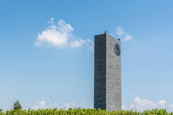 Mesquita moderna de Sancaklar em Buyukcekmece, Istambul, Turquia — Fotografia de Stock