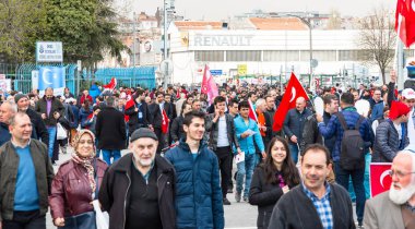 Comodo taş merdivenle, Istanbul, Türkiye