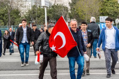 Comodo taş merdivenle, Istanbul, Türkiye