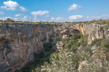  Cennet uçurum Silifke, Mersin Türkiye semtinde.