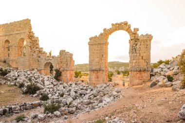 Olba antik kenti yer alan antik, Silifke, Mersin, Türkiye