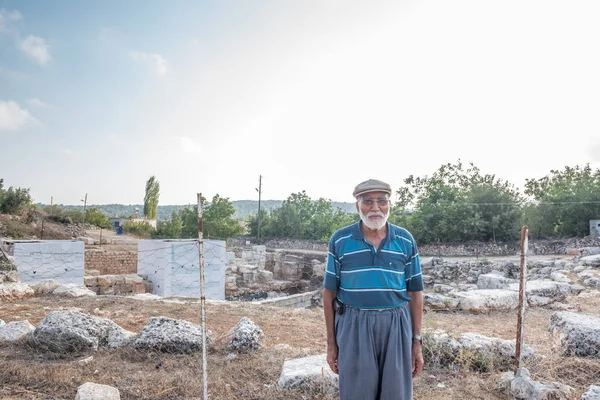 Olba Ancient city znajduje się w Uzuncaburc, Silifke, Mersin, Turcja. — Zdjęcie stockowe