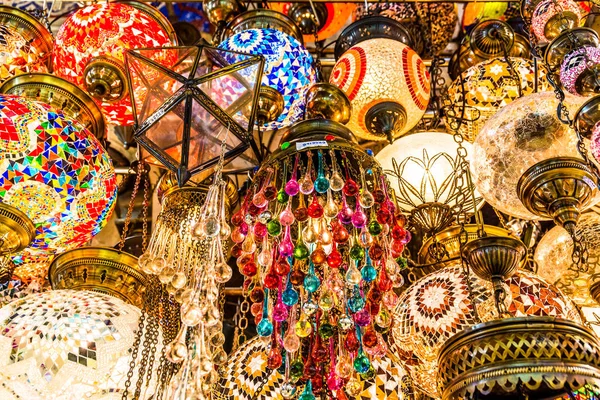 Geleneksel el yapımı dekoratif mozaik Türk lambalar Satılık