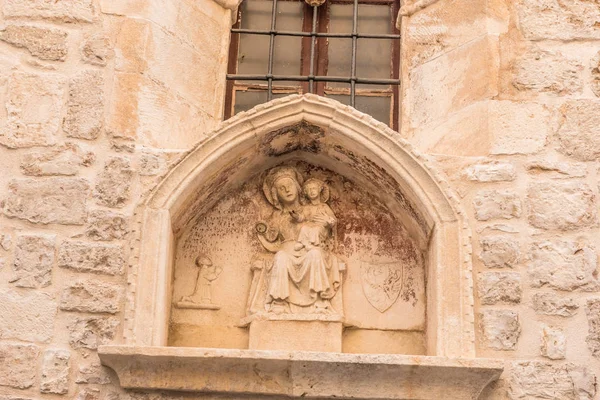 Detailansicht Der Kirche Der Heiligen Barbara Sibenik Kroatien 201 Mai — Stockfoto