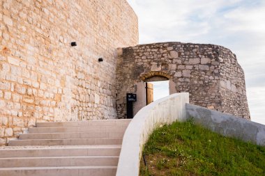 St. Michael kale dış görünümü: Sibenik Hırvatistan, 29,2017 olabilir