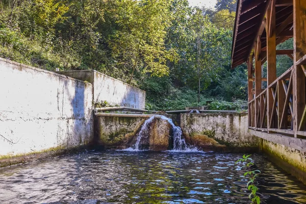 Una Parte Del Ristorante Masukiye Una Destinazione Popolare Mangiare Come — Foto Stock